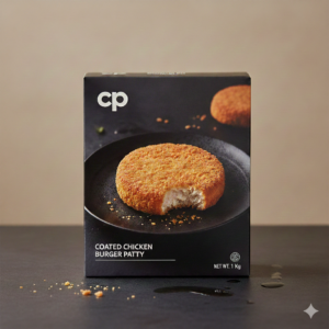 Chicken Burger patty (Coated ) 1 Kg