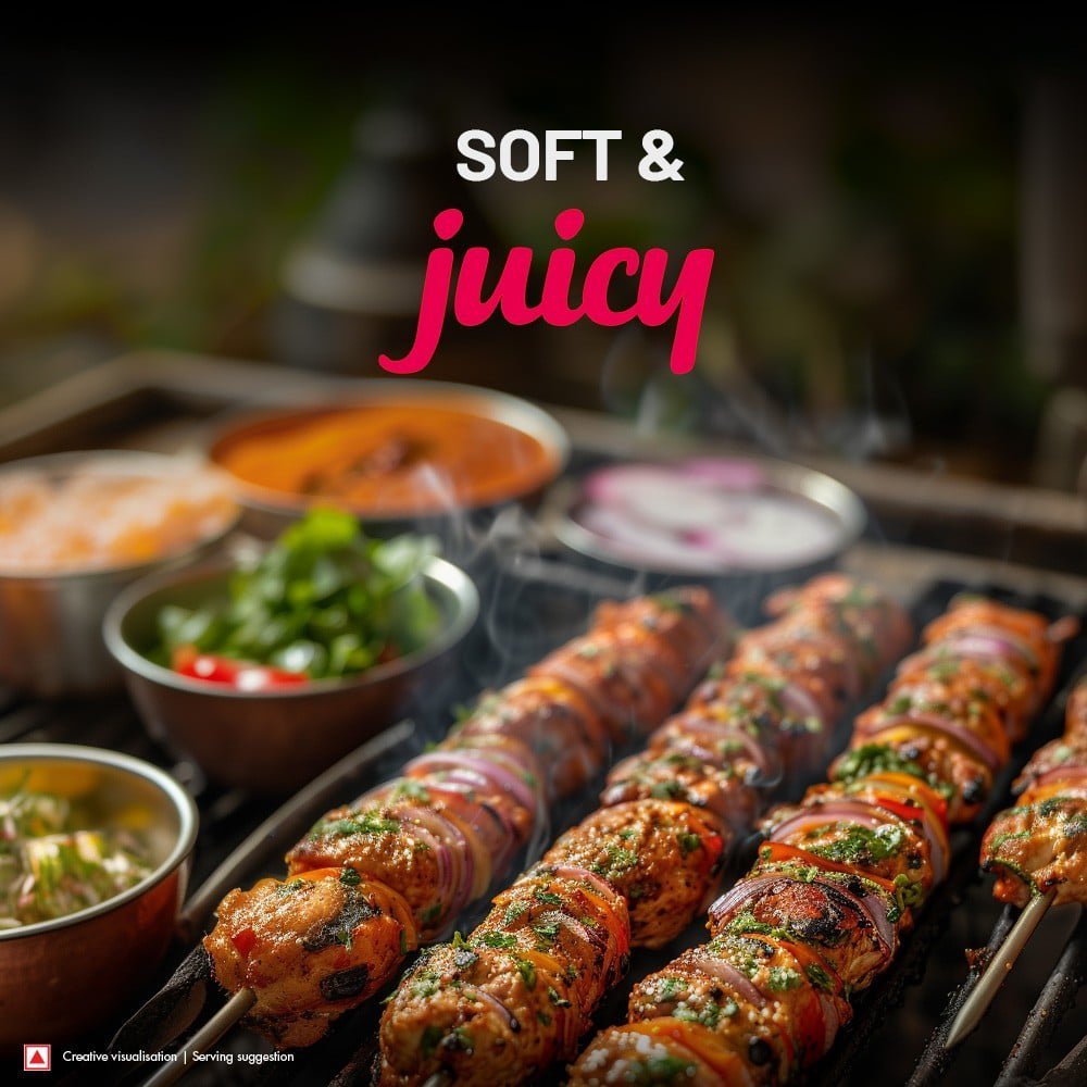 ITC Master Chef Chicken Seekh Kebab 1 KG - Image 3