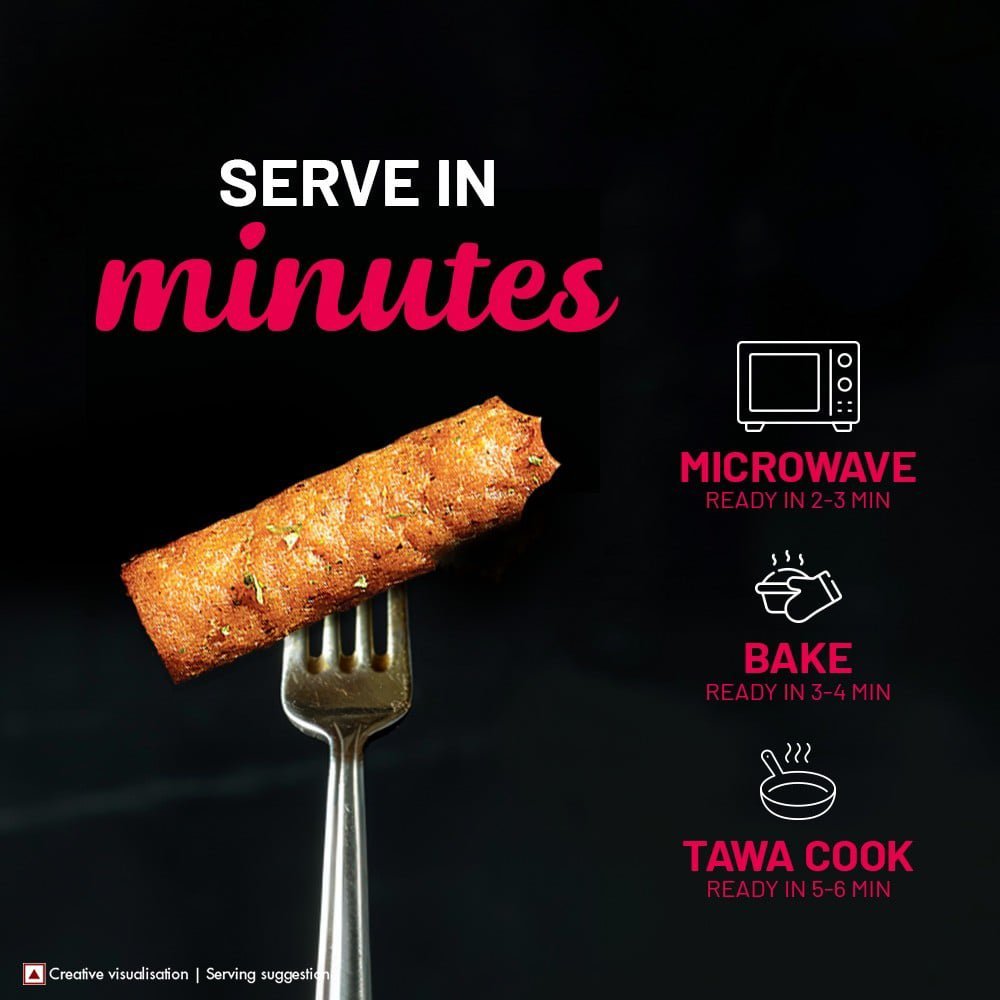 ITC Master Chef Chicken Seekh Kebab 1 KG - Image 4