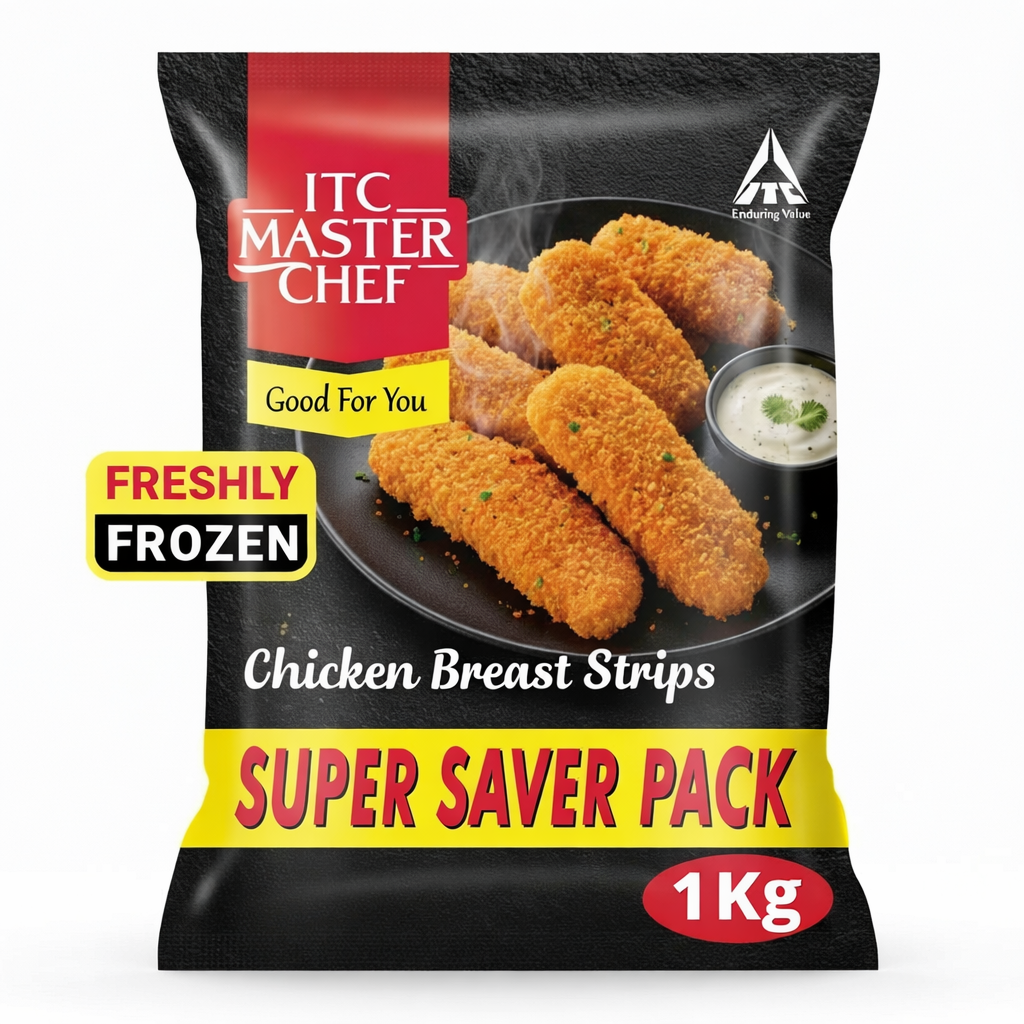 ITC Master Chef Chicken Breast Strips 1Kg