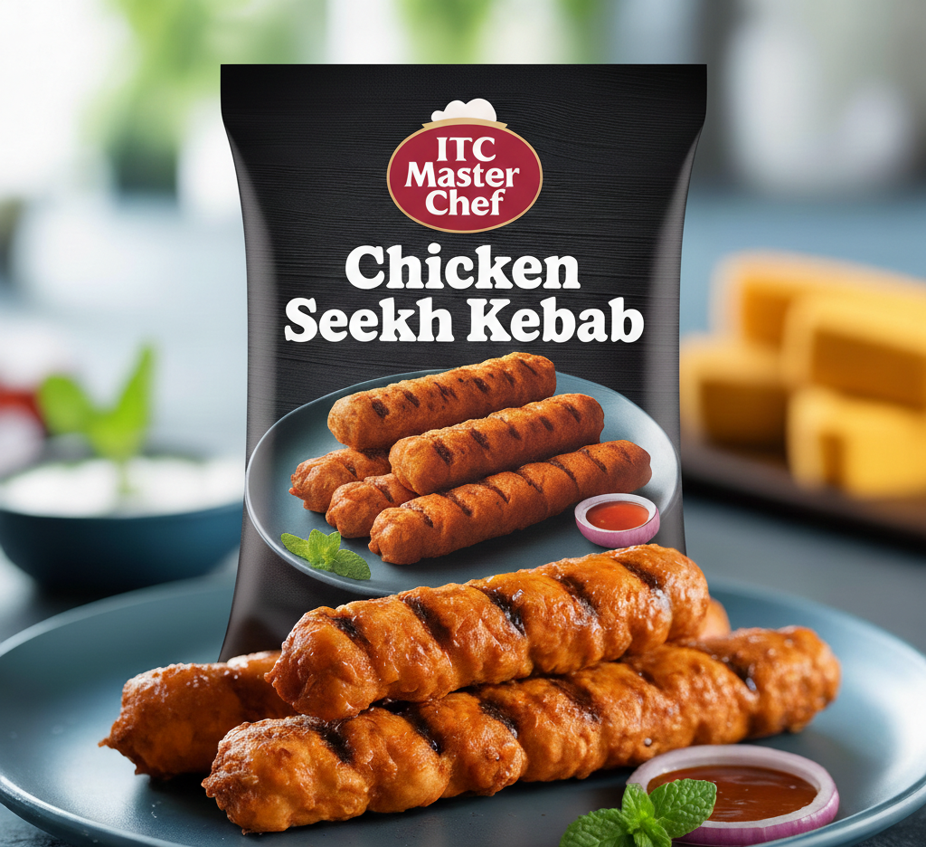 ITC Master Chef Chicken Seekh Kebab 1 KG