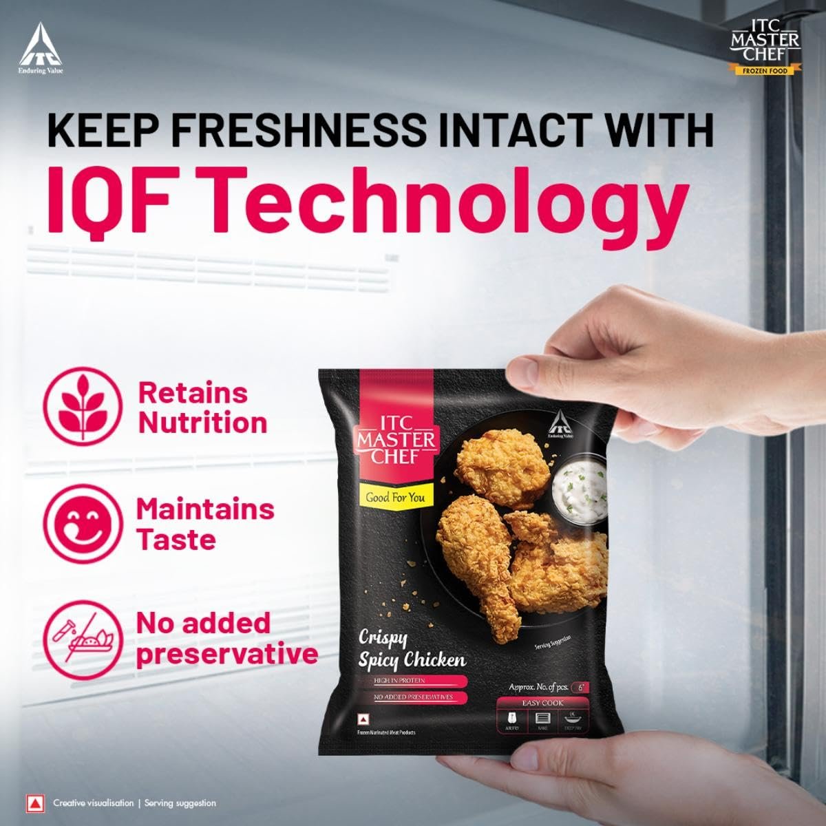 ITC Master Chef CRISPY SPICY CHICKEN 500gm - Image 3