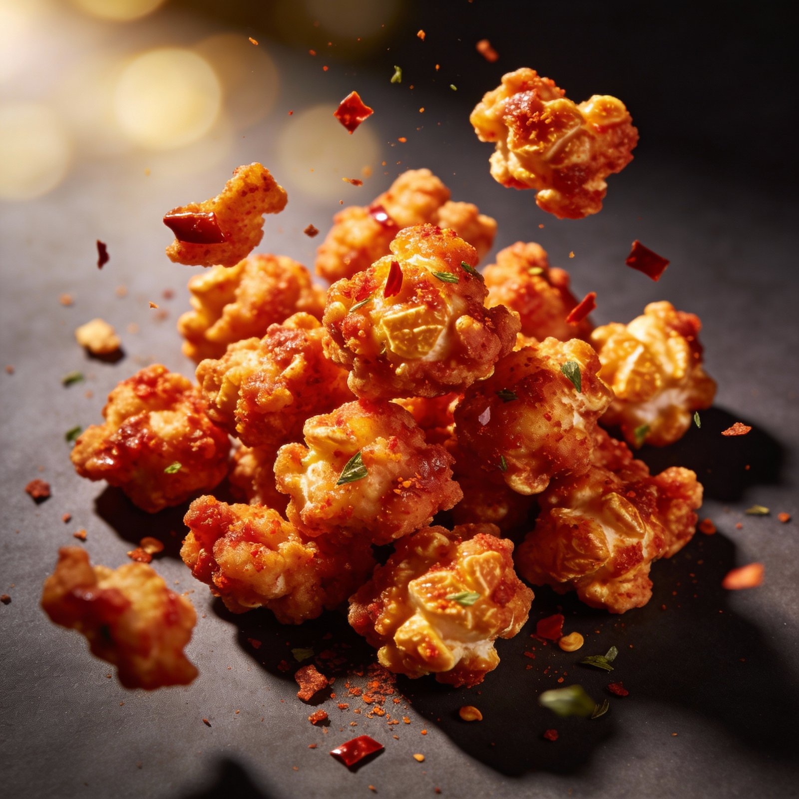 CP Spicy Chicken Popcorn 1kg - Image 4
